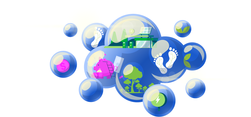 Cloud optimization visualization
