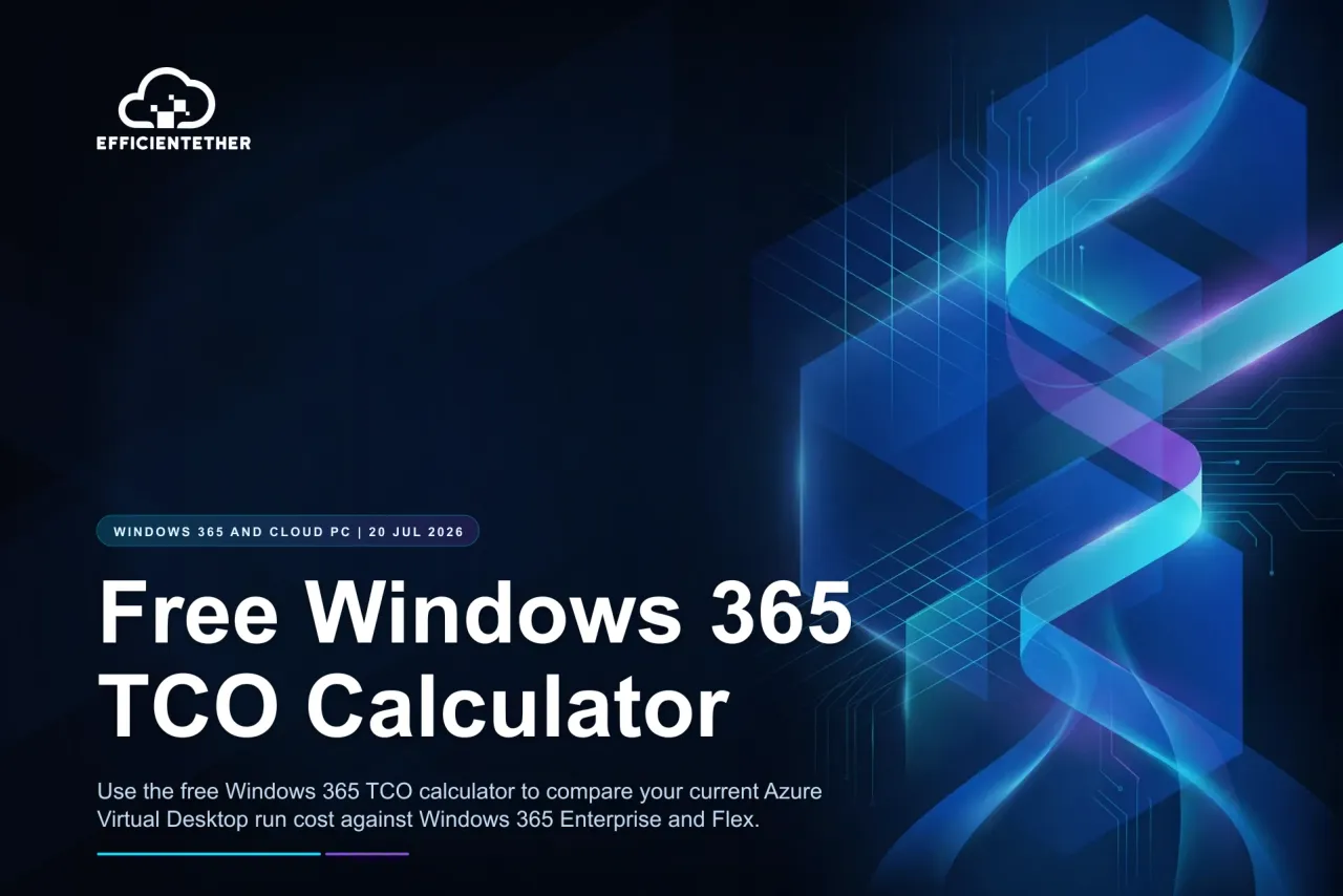 Free Windows 365 TCO Calculator: Check If Migrating From AVD Pays