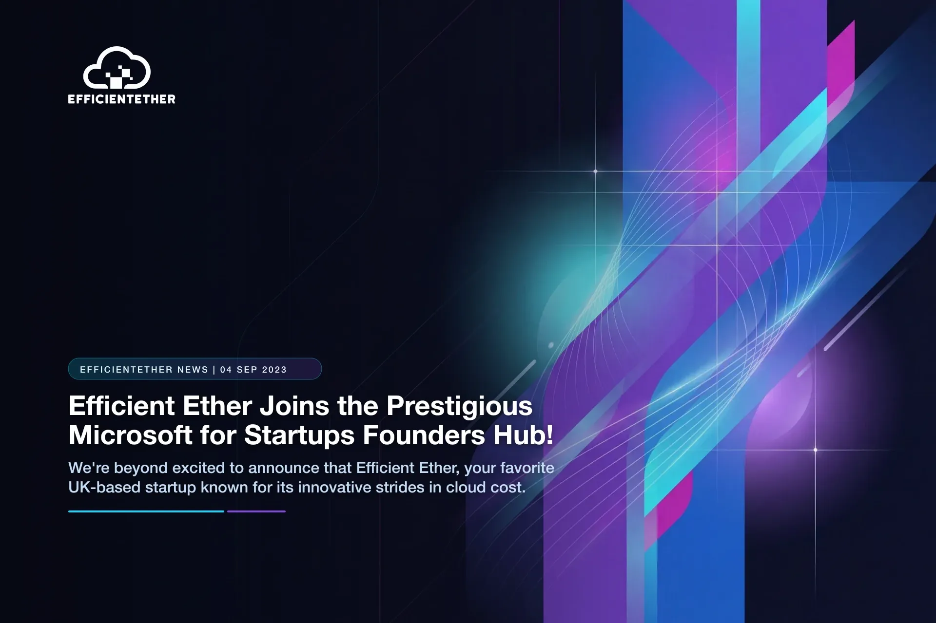 Effektiv Ether ansluter sig till Microsoft for Startups Founders Hub