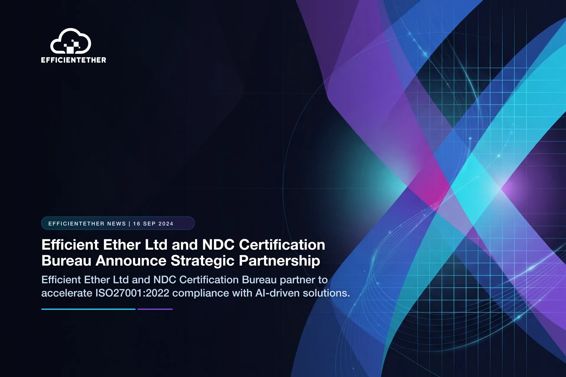 EfficientEther and NDC Certification Bureau Form Strategic Partnership
